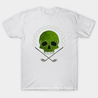 Golf Sport Skull T-Shirt